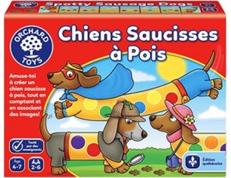 Chiens Saucisses À Pois - Orchard Toys