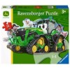 Ravensburger - Casse-tete plancher 24mcx - John Deere Forme De Tracteur