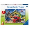 Ravensburger - Casse-tete 60mcx - Camions de construction