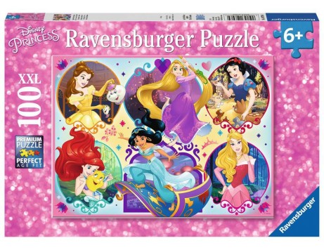 RAVENSBURGER - Casse-tête 100mcx  Princesses Disney
