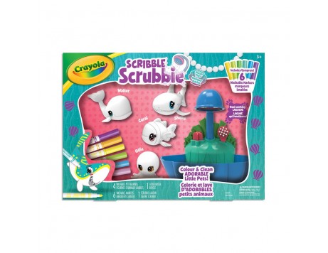 Crayola - Scribble Scrubbie Animaux Marins