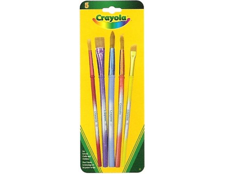 Crayola Ens.5 Pinceaux