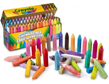 Crayola 64 Craies A Trottoir
