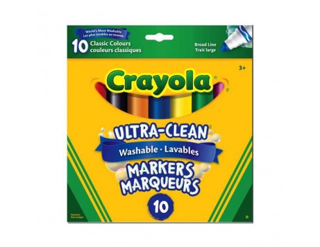 Crayola 10 Marqueurs Lavables
