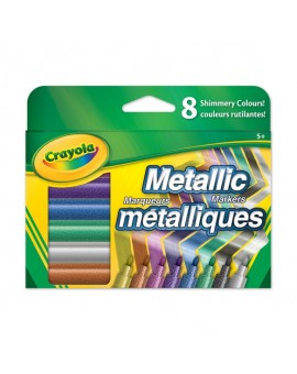 Crayola 8 Marqueurs Metalliques