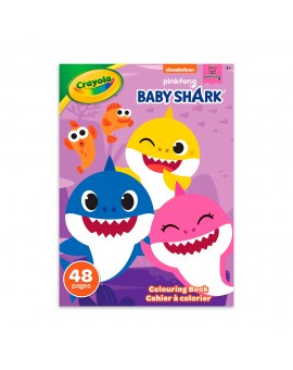 Cahier À Colorier Baby Shark 48 Pages