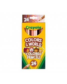 Crayola 24 Crayons Couleurs Du Monde