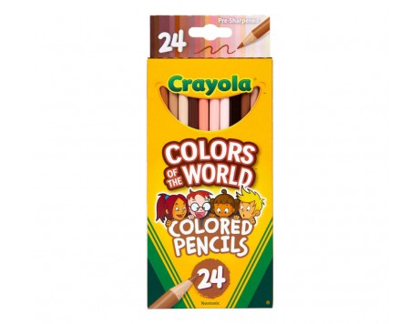 Crayola 24 Crayons Couleurs Du Monde