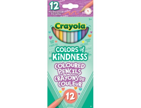 Crayola-10 Crayons De Couleur Colors Of Kindness