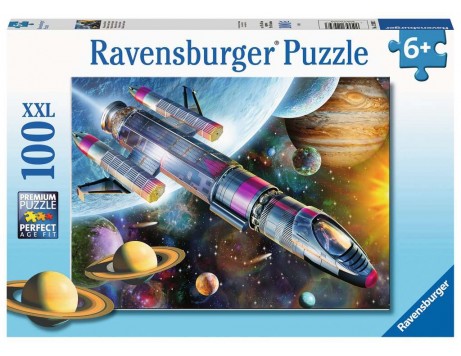 Ravensburger - Casse-tête 100mcx - Mission Dans L'espace