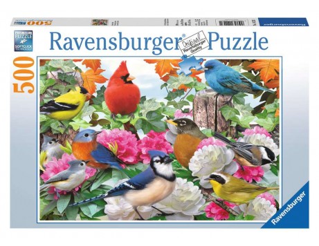 Ravensburger - Casse-tête 500mcx Oiseaux De Jardin