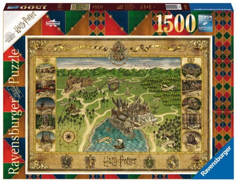 C.t. 1500  La Carte De Hogwarts