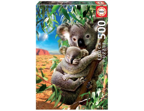 Educa C.t.500 Maman Koala Et Son Bebe