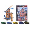 Majorette - Garage Motor Lift + 5 Autos