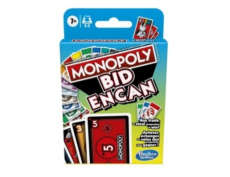 Jeu De Cartes Monopoly Encan