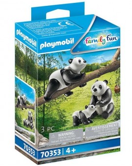 Pm 70353 Couple Panda Et Bébés
