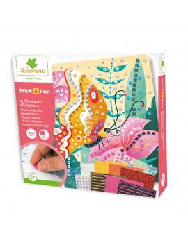 Stick'n Fun - 3 Mosaiques Papillons N21