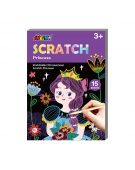 Avenir - Mini Scratch Book - Princesses