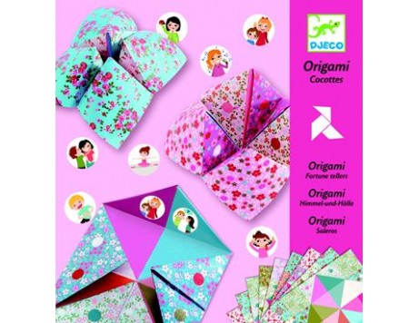 Djeco papier d'origami Cocottes